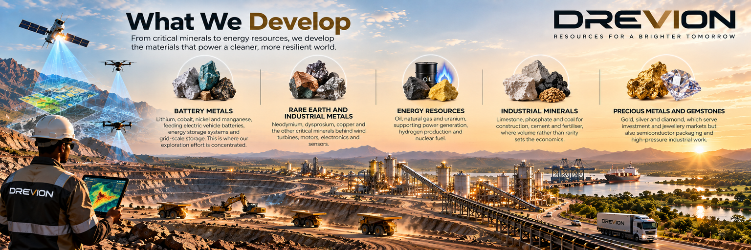 DREVION What We Develop