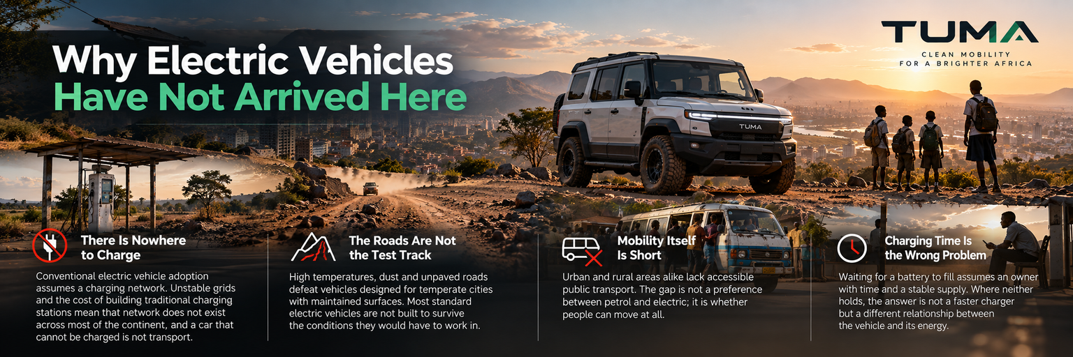 TUMA Why Electric Vehicles Have Not Arrived Here