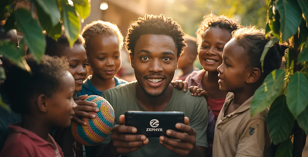 ZEPHYR is not just a device — it becomes the breeze that connects people to people.